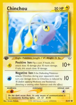 Chinchou — Neo Revelation #42