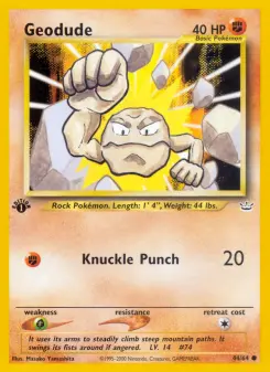 Geodude — Neo Revelation #44