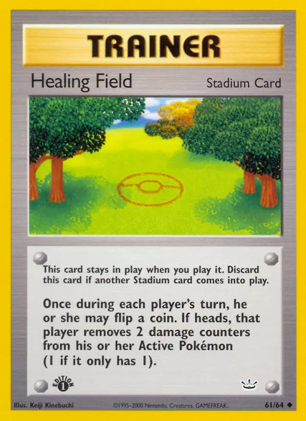 Healing Field 61 — Neo Revelation 61, 1st Edition finish