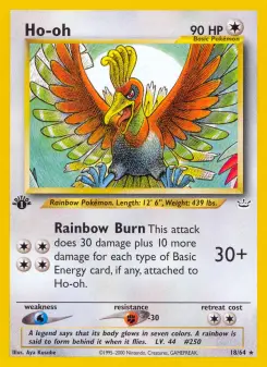 Ho-oh — Neo Revelation 18