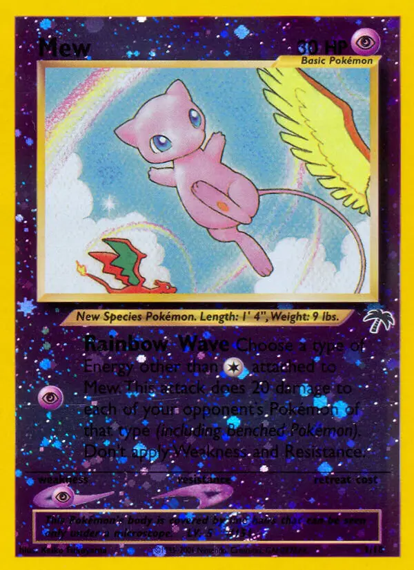 Mew 1 card from Southern Islands