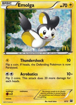 Emolga 6 — McDonald's Collection 2012