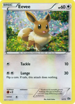 Eevee 12 — McDonald's Collection 2016