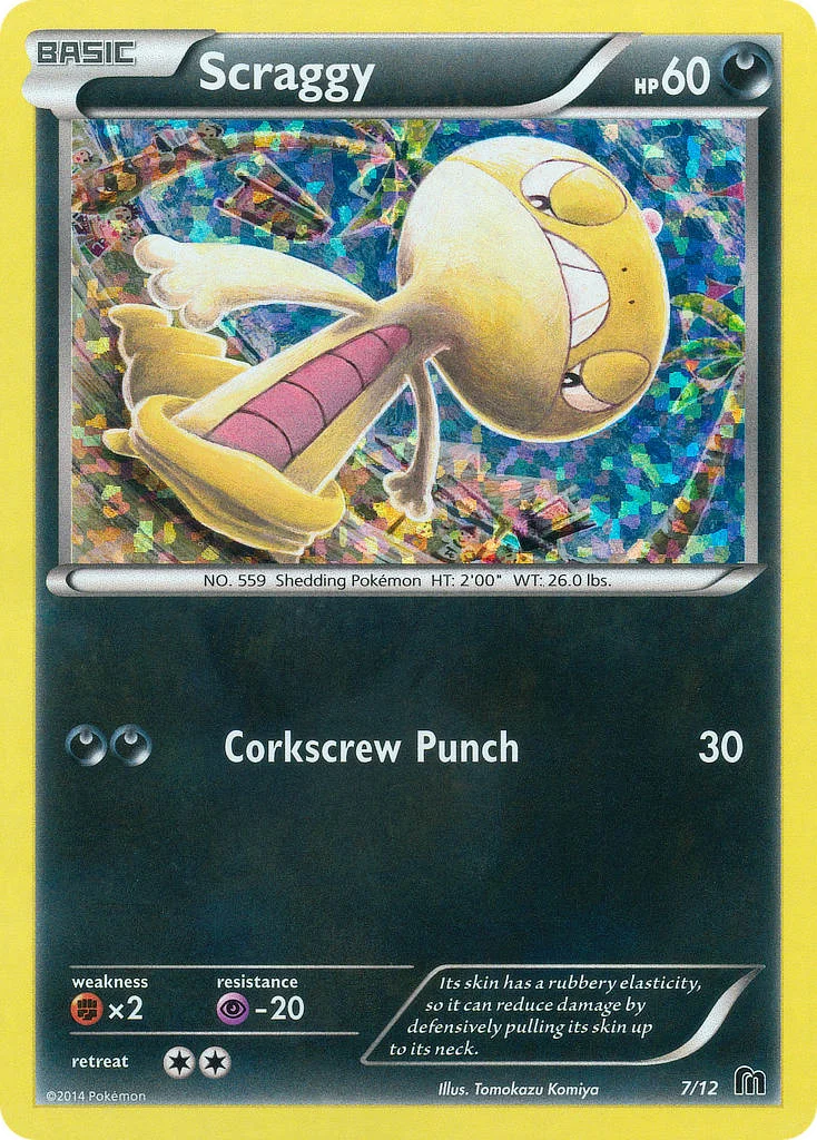 Scraggy 7 — McDonald's Collection 2016 7, Holofoil finish