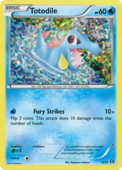 Totodile 5 — McDonald's Collection 2016