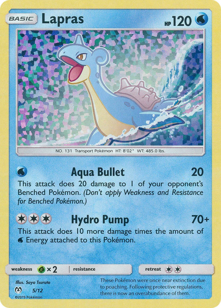 Lapras 5 — McDonald's Collection 2019 5, Holofoil finish