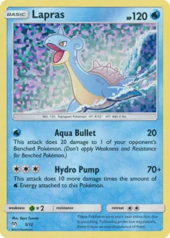 Lapras — 120 HP, the highest in this group