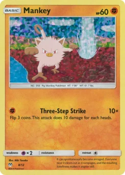 Mankey 8 — McDonald's Collection 2019