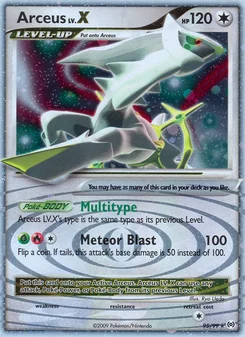 Arceus LV.X 95 — Arceus