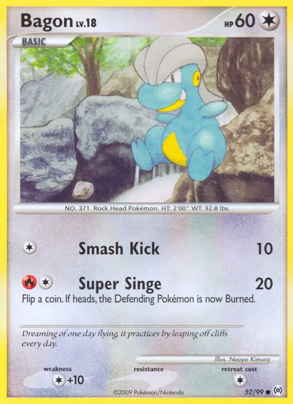 Bagon 52 — Arceus 52, Normal finish