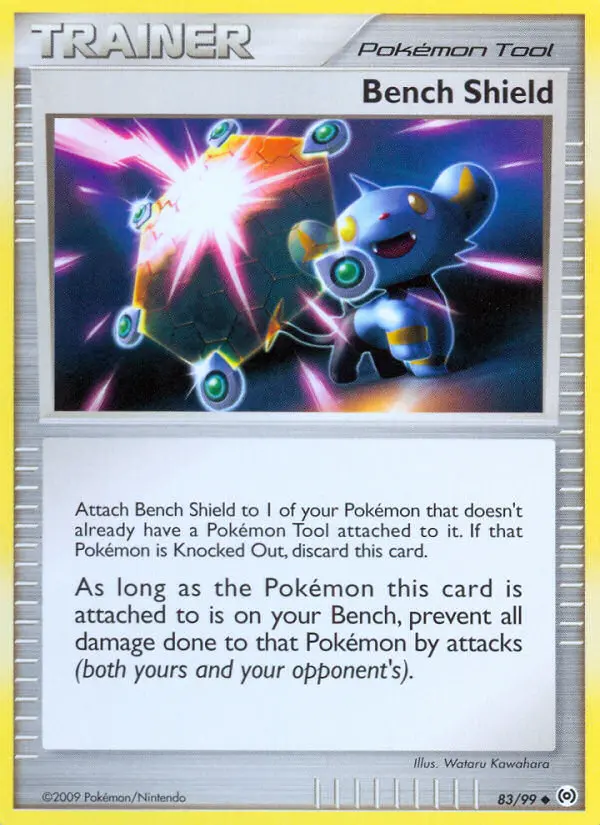 Bench Shield 83 card from Arceus