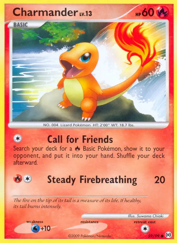 Charmander 59 — Arceus 59, Normal finish