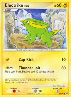 Electrike — Arceus #62