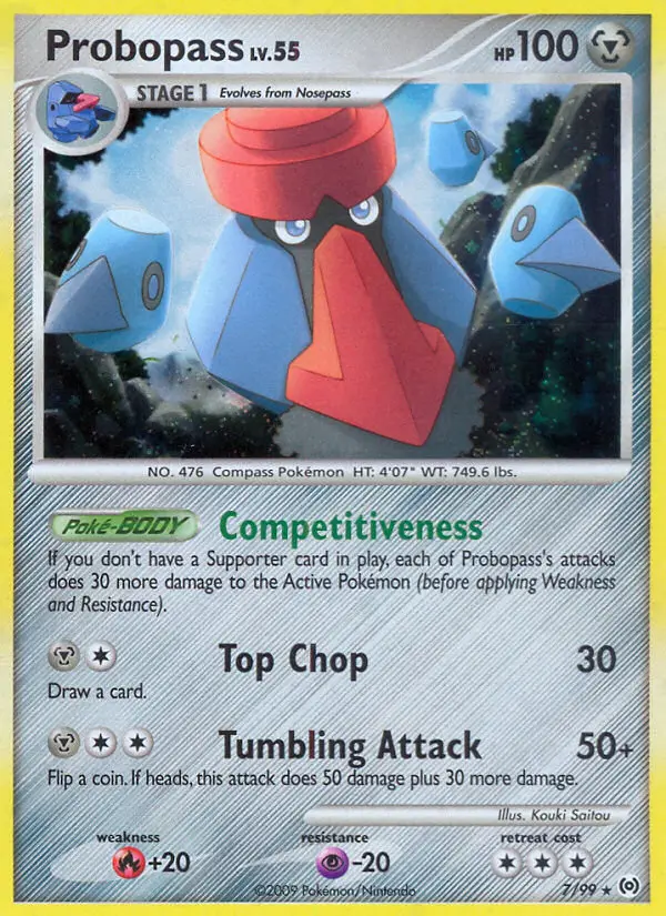 Probopass 7 card from Arceus