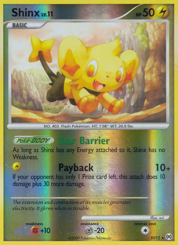 Shinx SH12 — the most expensive Shinx card