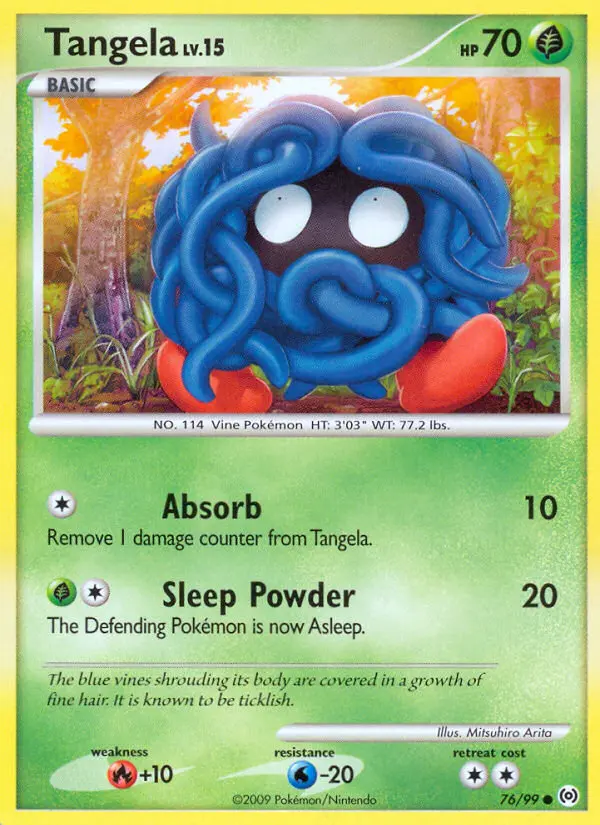 Tangela 76 — Arceus 76, Normal finish