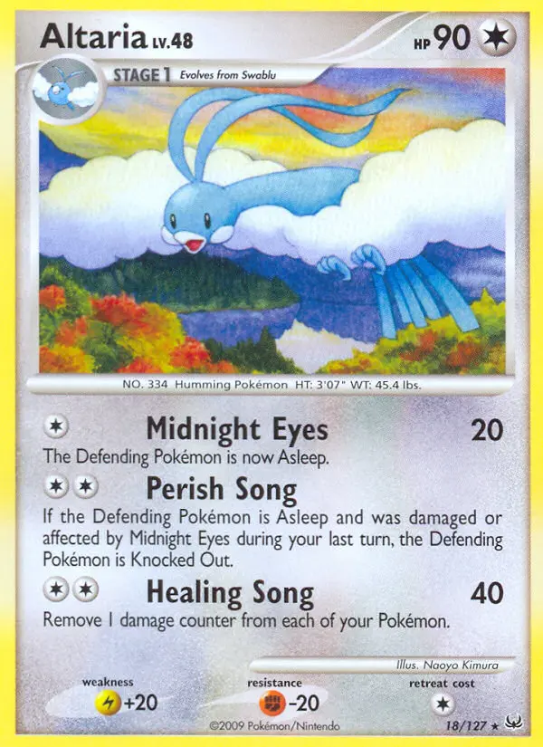 Altaria 18 — Platinum 18, Normal finish