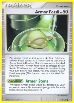 Armor Fossil 119 — Platinum