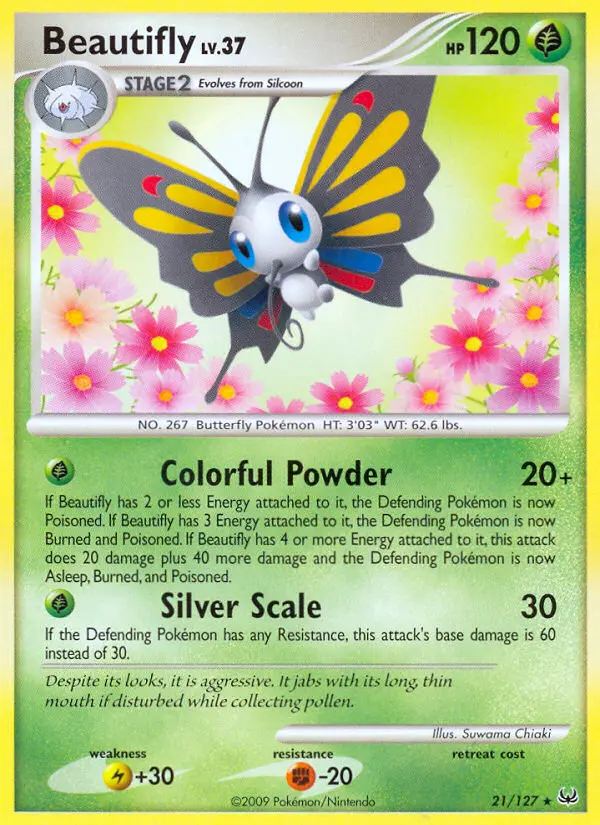 Beautifly 21 card from Platinum