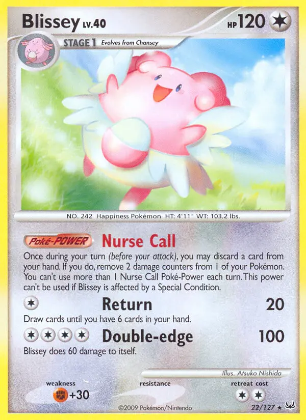 Blissey 22 — Platinum 22, Normal finish