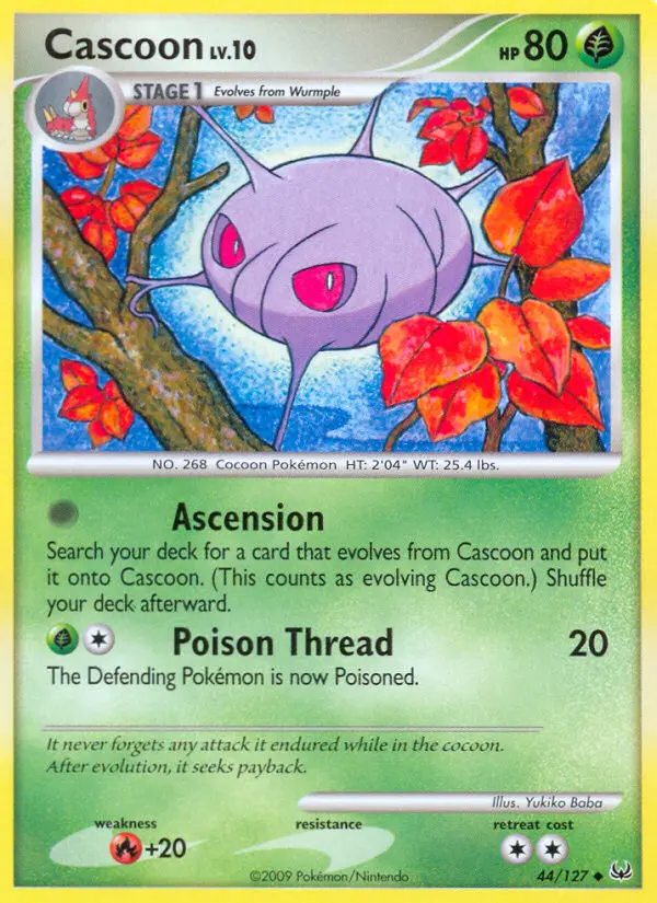 Cascoon 44 card from Platinum
