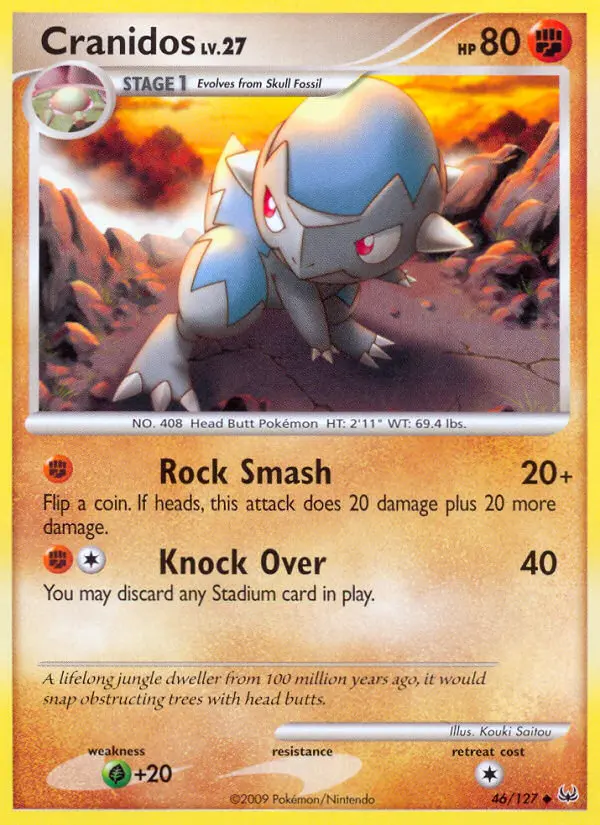 Cranidos 46 — Platinum 46, Normal finish