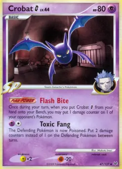 Crobat G — Platinum #47