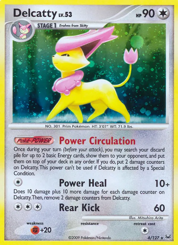 Delcatty 4 — Platinum 4, Holofoil finish