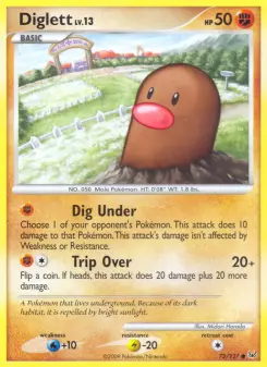 Diglett — Platinum #72