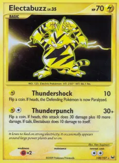 Electabuzz 128 — Platinum