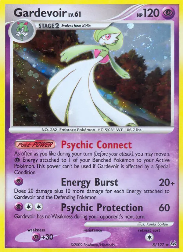 Gardevoir 8 card from Platinum