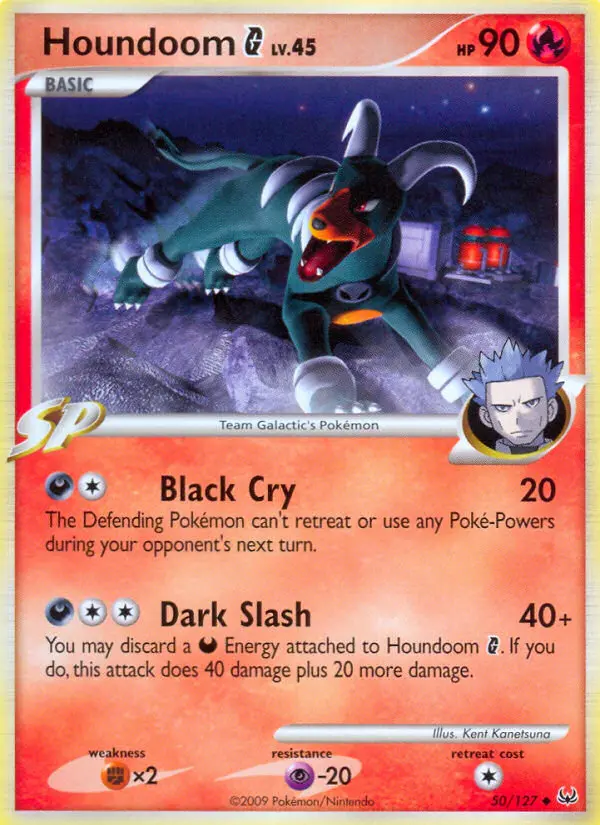 Houndoom G 50 — Platinum 50, Normal finish