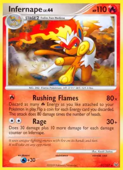 Infernape 31 — Platinum