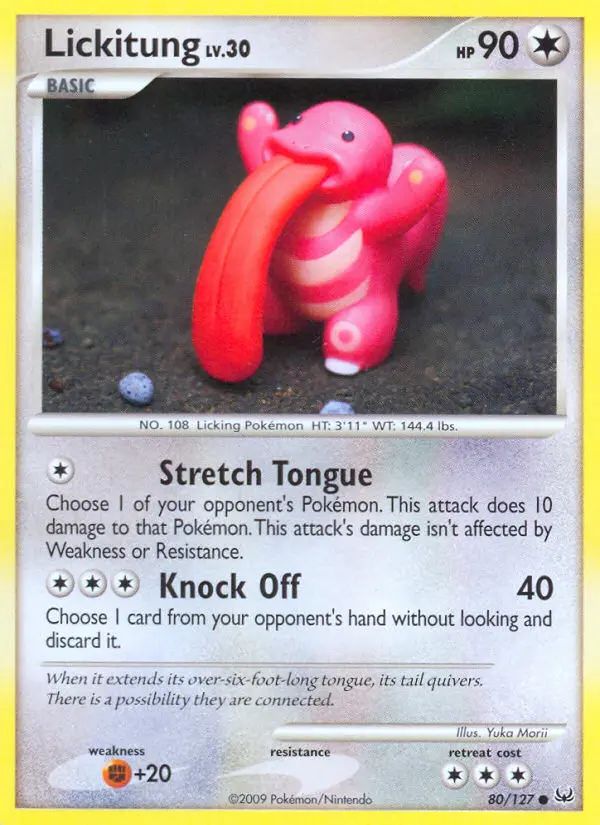 Lickitung 80 — Platinum 80, Normal finish
