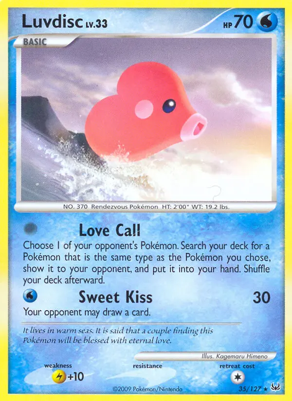 Luvdisc 35 — Platinum 35, Normal finish