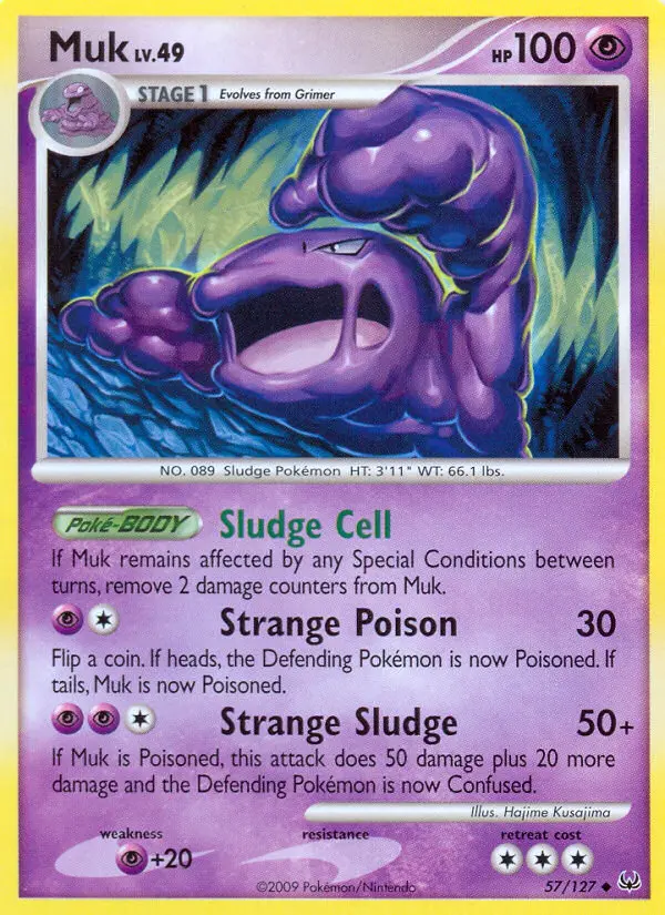 Muk 57 card from Platinum