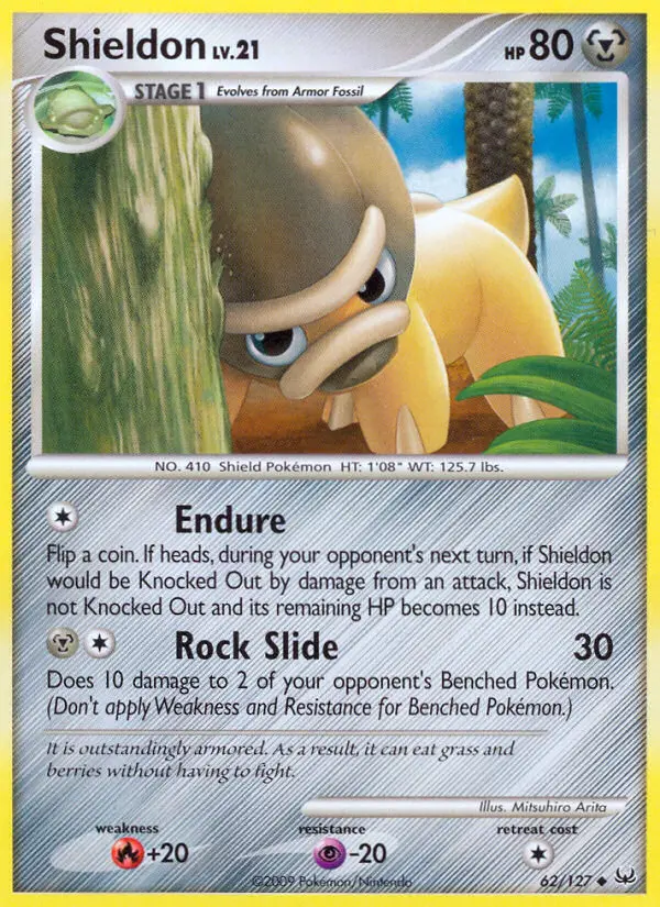 Shieldon 62 card from Platinum