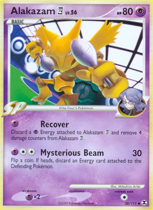 Alakazam E4 38 card from Rising Rivals