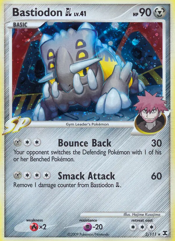 Bastiodon GL 2 card from Rising Rivals