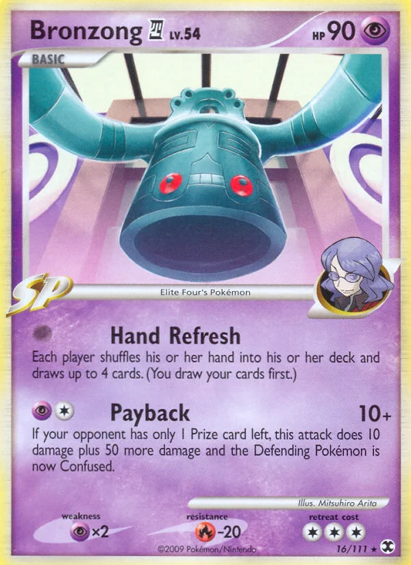 Bronzong E4 16 card from Rising Rivals