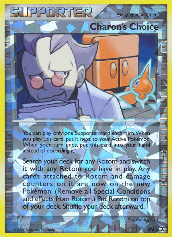 Charon's Choice RT6 — Rising Rivals RT6, Reverse Holofoil finish