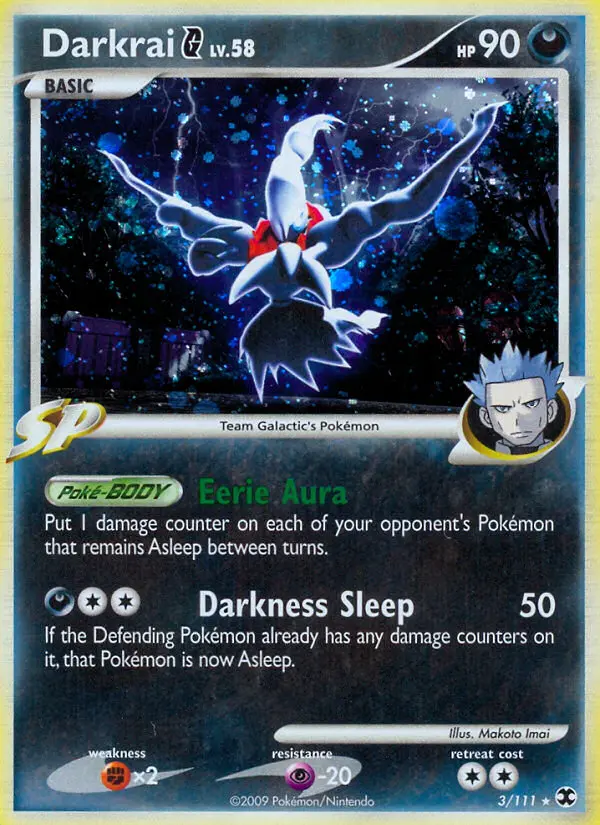 Darkrai G 3 card from Rising Rivals