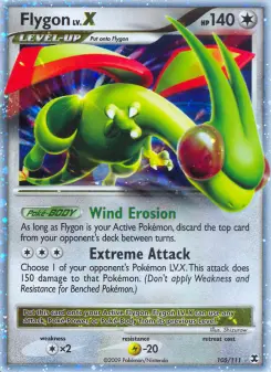Flygon LV.X — Rising Rivals #105