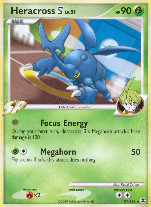 Heracross E4 24 card from Rising Rivals