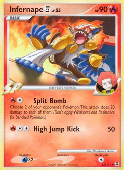 Infernape E4 43 — Rising Rivals
