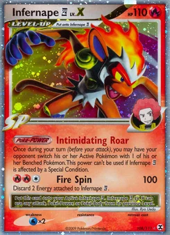 Infernape E4 LV.X 108 — Rising Rivals
