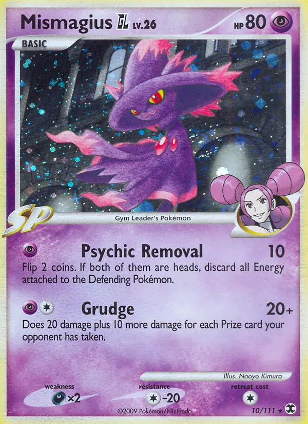 Mismagius GL 10 card from Rising Rivals