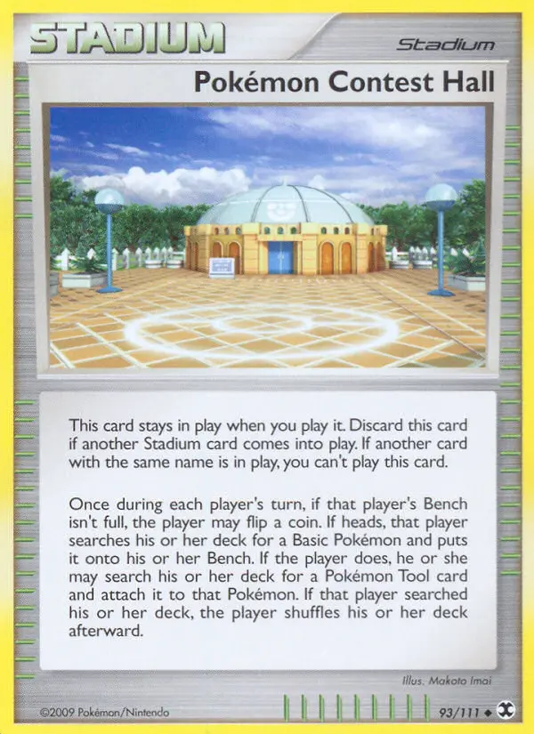Pokémon Contest Hall 93 card from Rising Rivals