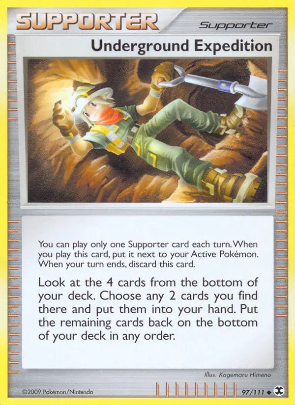 Underground Expedition 97 card from Rising Rivals