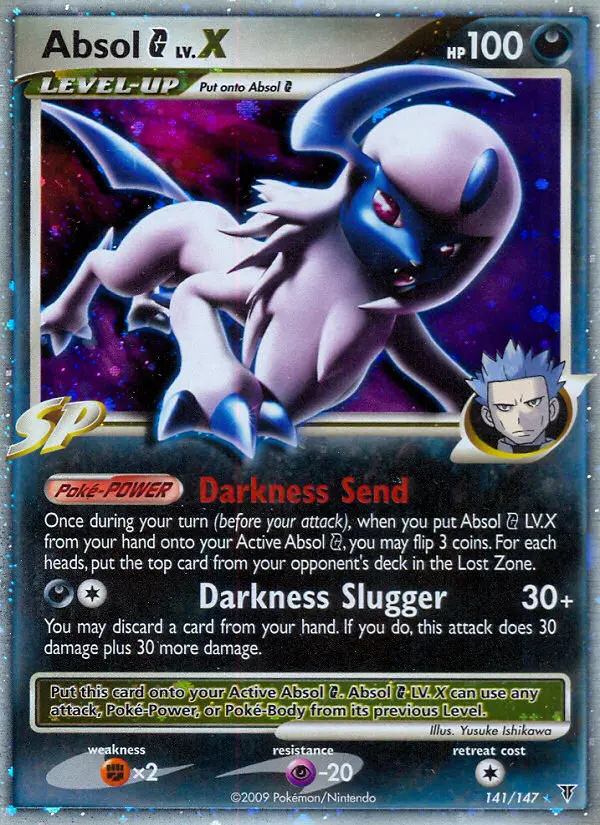 Absol G LV.X 141 — Supreme Victors 141, Holofoil finish